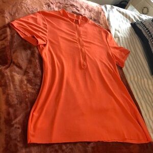 Orange dress